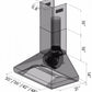 ZLINE Professional Wall Mount Range Hood in Stainless Steel 