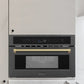 ZLINE Autograph Edition 30” 1.6 cu ft. Built-in Convection Microwave Oven in Black Stainless Steel with Accents MWOZ-30-BS