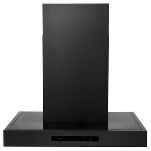 ZLINE Wall Mount Range Hood in Black Stainless Steel