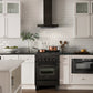 ZLINE Wall Mount Range Hood in Black Stainless Steel