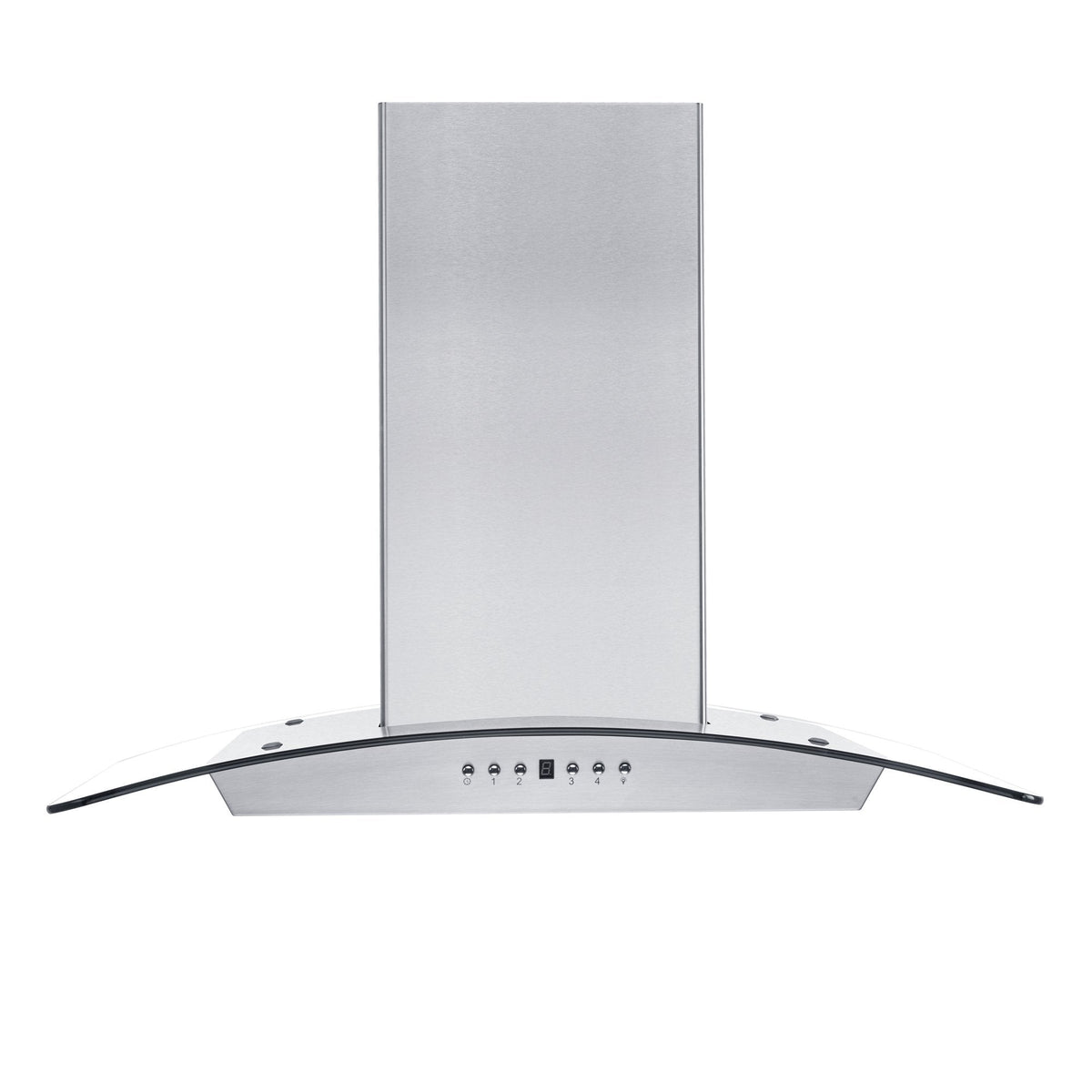 ZLINE Wall Mount Range Hood in Stainless Steel & Glass - KZ