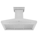 ZLINE Wall Mount Range Hood in Stainless Steel with Built-in CrownSound Bluetooth 