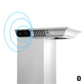 ZLINE Wall Mount Range Hood in Stainless Steel with Built-in CrownSound Bluetooth Speakers - KF2CRN-BT-36