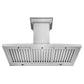 ZLINE Wall Mount Range Hood in Stainless Steel with Built-in CrownSound Bluetooth Speakers - KL2CRN-BT