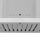 ZLINE Wall Mount Range Hood in Stainless Steel with Built-in CrownSound Bluetooth Speakers - KL2CRN-BT