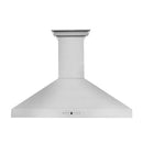 ZLINE Wall Mount Range Hood in Stainless Steel with Built-in CrownSound Bluetooth Speakers - KL3CRN-BT
