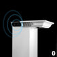 ZLINE Wall Mount Range Hood in Stainless Steel with Built-in CrownSound Bluetooth Speakers - KL3CRN-BT