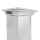 ZLINE Wall Mount Range Hood in Stainless Steel with Built-in CrownSound Bluetooth Speakers - KZCRN-BT
