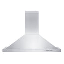 ZLINE Wall Mount Range Hood in Stainless Steel with Crown Molding