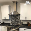 ZLINE Wall Mount Range Hood in Stainless Steel with Crown Molding