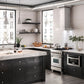 ZLINE Wall Mount Range Hood in Stainless Steel with Crown Molding - KECRN