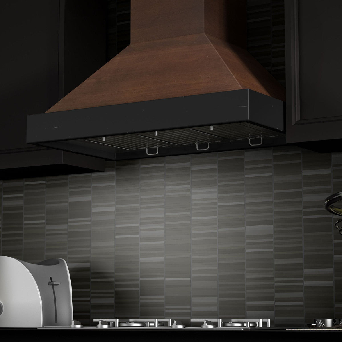 ZLINE Wooden Wall Mount Range Hood in Antigua and Walnut