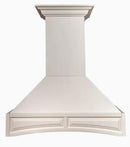 ZLINE Wooden Wall Mount Range Hood in White