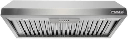 NXR 48 in. Natural Gas Range and Under Cabinet Range Hood Package, SC4811EHBD