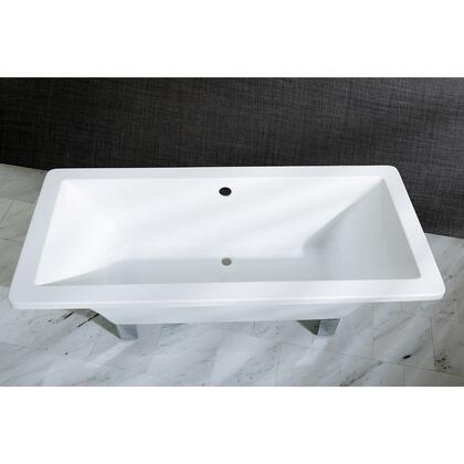 kingston-brass-aqua-eden-67-inch-acrylic-double-ended-clawfoot-tub-no-faucet-drillings-white-polished-chrome-vtsq673018a1kingston-brass-aqua-eden-vtsq673018a1-67-inch-acrylic-double-ended-clawfoot-tub-no-faucet-drillings-white-polished-chrome