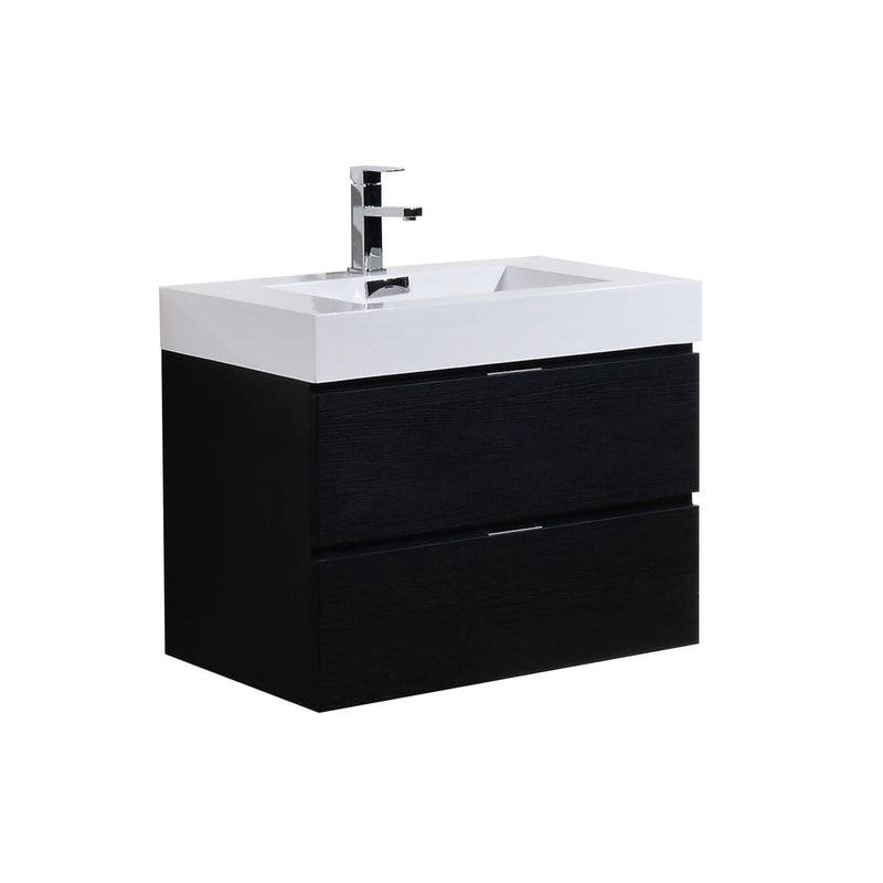 bliss-30-black-wall-mount-modern-bathroom-vanity-bsl30-bk
