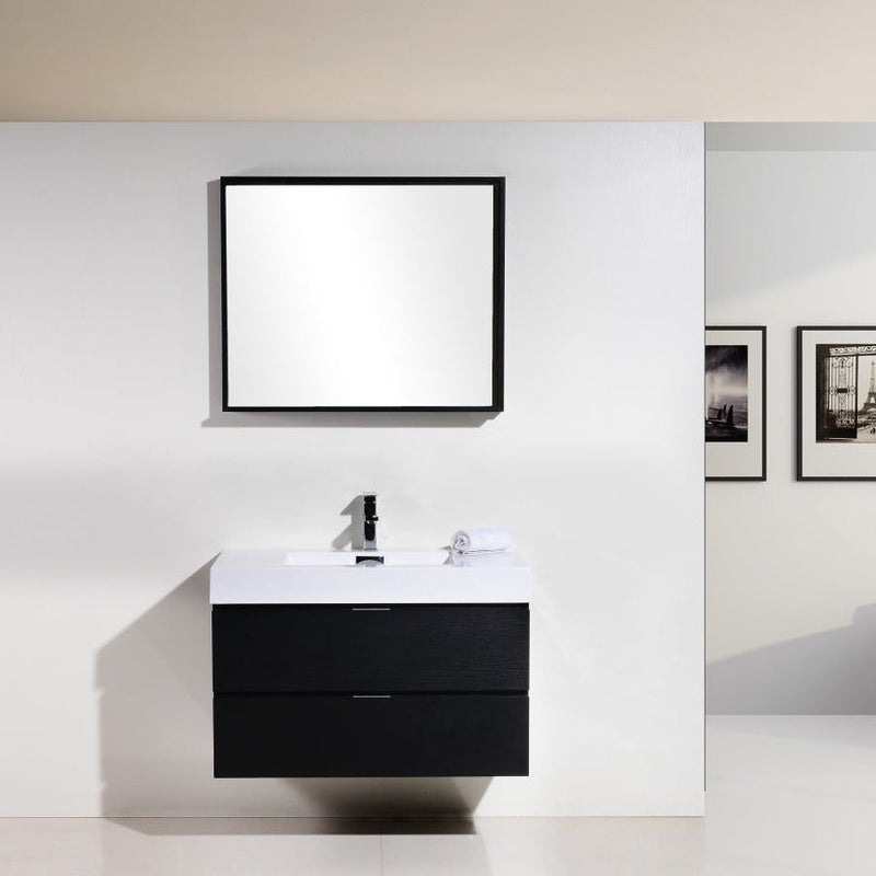 bliss-36-black-wall-mount-modern-bathroom-vanity-bsl36-bk