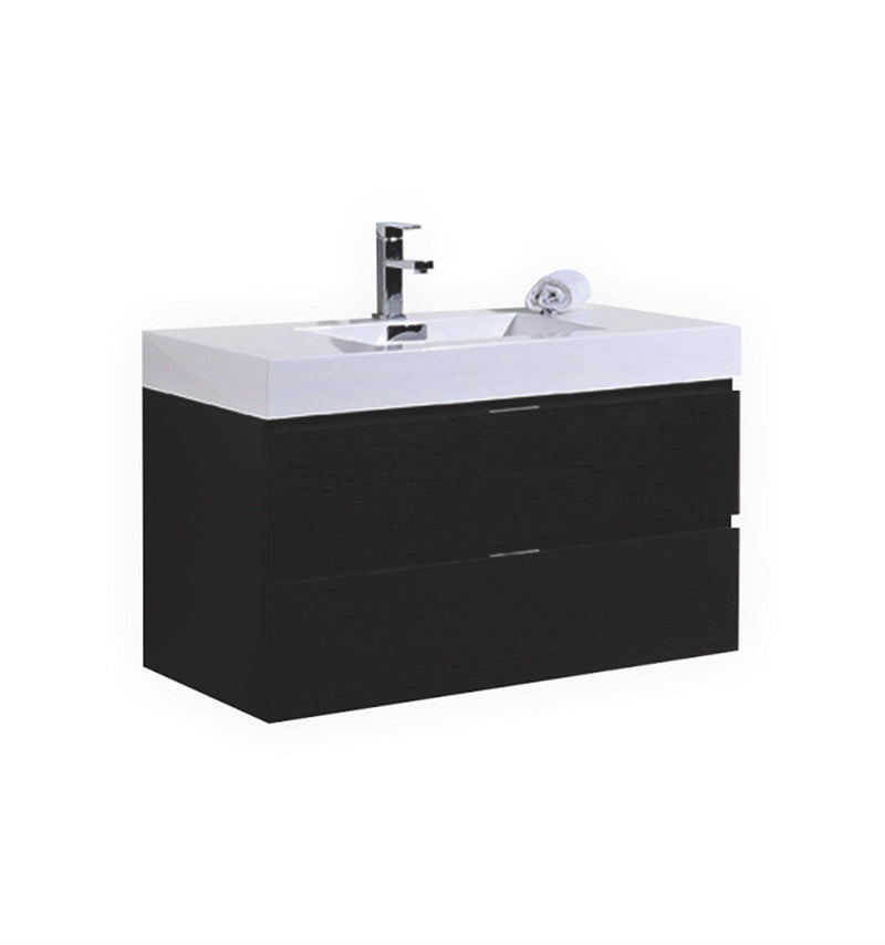 bliss-40-black-wall-mount-modern-bathroom-vanity-bsl40-bk