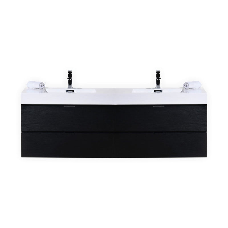 bliss-72-double-sink-black-wall-mount-modern-bathroom-vanity-bsl72d-bk