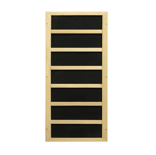 Golden Designs Dynamic Bellagio 3-person Low EMF (Under 8MG) FAR Infrared Sauna (Canadian Hemlock) - DYN-6306-02