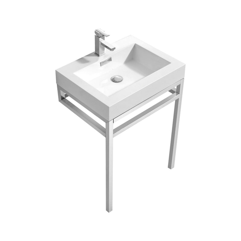 haus-24-stainless-steel-console-w-white-acrylic-sink-chrome-ch24