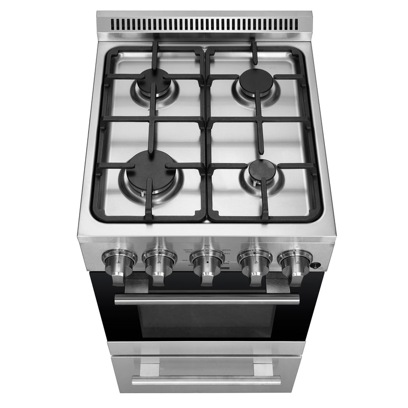 Forno 20″ Lamazze Gas Range with 4 Sealed Burners - FFSGS6265-20