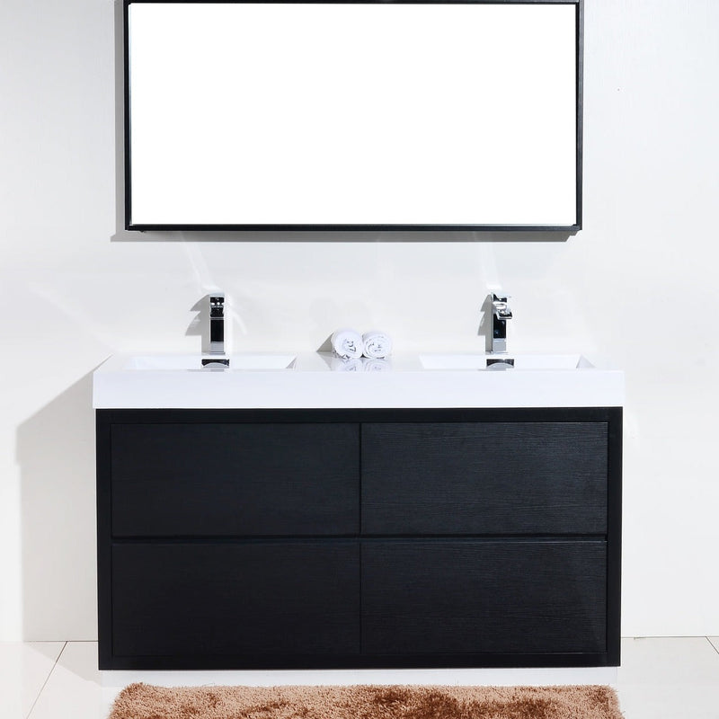 bliss-60-double-sink-black-free-standing-modern-bathroom-vanity-fmb60d-bk