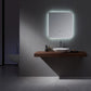 Lexora Lugano 30" Wide x 32" Tall LED Mirror w/ Defogger LED Mirrors LL3032LEDM