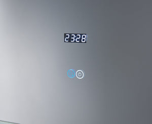 Lexora Lugano 60" Wide x 36" Tall LED Mirror w/ Defogger LL6036LEDM