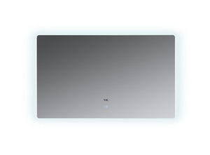Lexora Lugano 60" Wide x 36" Tall LED Mirror w/ Defogger LL6036LEDM