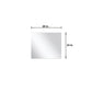 Lexora Lancy 36" Rustic Acacia Bathroom Vanity, White Quartz Top, White Square Sink, and 28" Frameless Mirro LLC36SKSOSM28