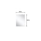 Lexora Lafarre 24" Rustic Acacia Bathroom Vanity, White Quartz Top, White Square Sink, Labaro Rose Gold Faucet Set, and 18" Frameless Mirror  LLF24SKSOSM18FRG