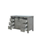 Lexora  Marsyas 48" Ash Grey Vanity Cabinet Only LM342248SH00000