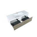 Lexora Scopi 48" Rustic Acacia Bathroom Vanity and Acrylic Composite Top with Integrated Sink LSC48SRAOS000