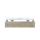 Lexora Scopi 60" Rustic Acacia Double Bathroom Vanity and Acrylic Composite Top with Integrated Sinks LSC60DRAOS000