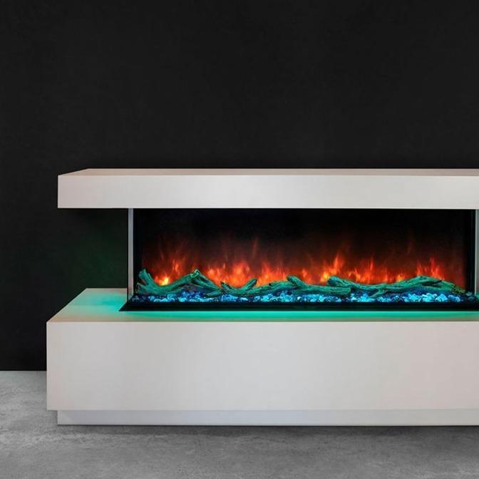 Modern Flames Landscape Pro Multi-Sided Electric Fireplace Insert Heater - LPM-8016