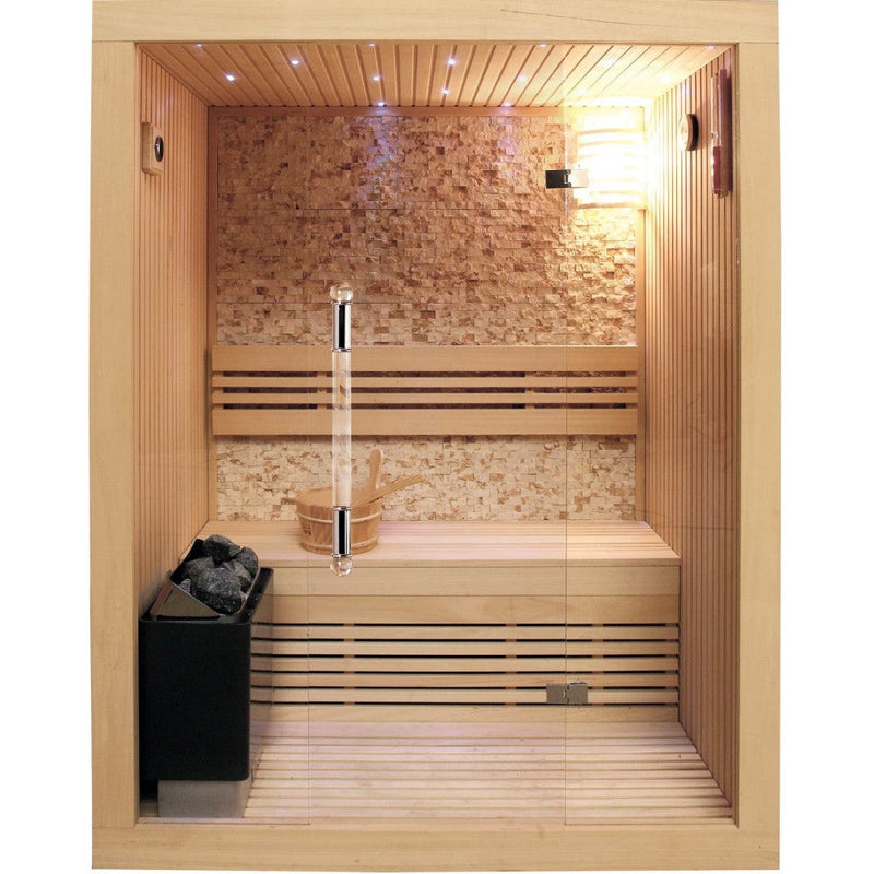 Sunray 3 Person Westlake 300LX Luxury Traditional Steam Sauna - PrimeFair