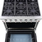 NXR 36 in. Natural Gas Range and Under Cabinet Range Hood Package, SC3611RHBD
