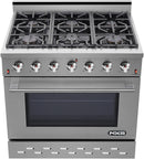 NXR 36 in. Natural Gas Range and Under Cabinet Range Hood Package, SC3611EHBD