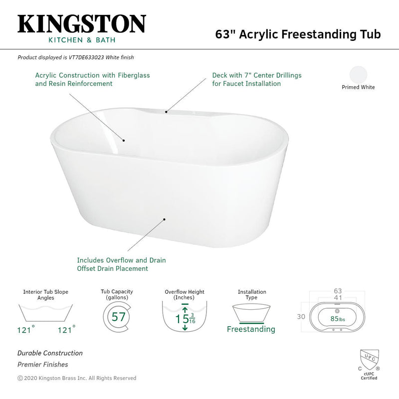 kingston-brass-aqua-eden-63-inch-acrylic-freestanding-tub-with-deck-for-faucet-installation-white-vt7de633023