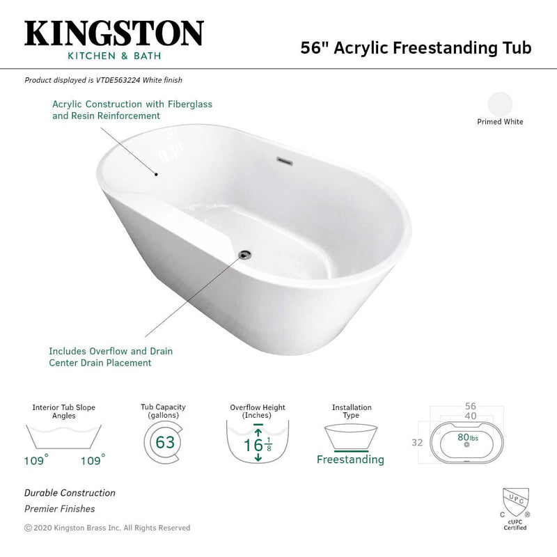 kingston-brass-aqua-eden-56-inch-acrylic-freestanding-tub-with-drain-white-vtde563224