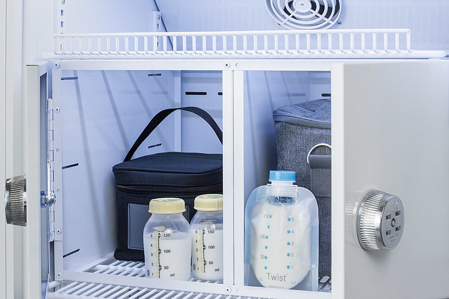 Accucold 12 Cu.Ft. MOMCUBE™ Breast Milk Refrigerator with Interior Lockers