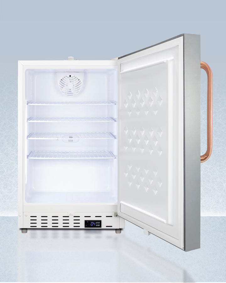 Accucold 20" Wide Built-In Healthcare All-Refrigerator ADA Compliant
