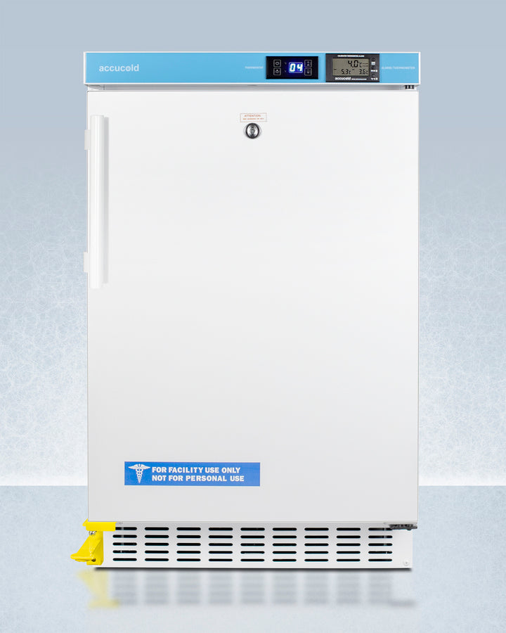 Accucold 20" Wide Built-In Pharmacy All-Refrigerator ADA Compliant Front