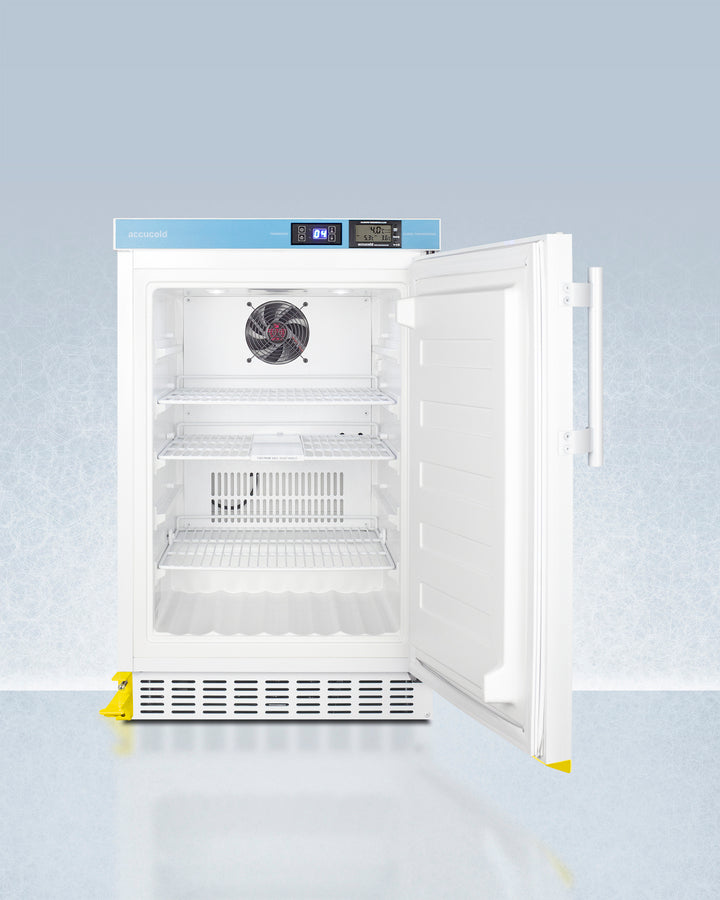 Accucold 20" Wide Built-In Pharmacy All-Refrigerator ADA Compliant Open