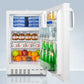 Accucold 20" Wide Built-in Refrigerator-Freezer ADA Compliant