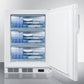 Accucold 24" Wide All-Freezer, ADA Compliant