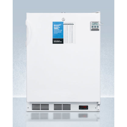 Accucold 24" Wide All-Freezer, ADA Compliant