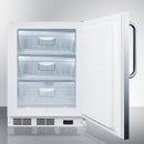 Accucold 24" Wide All-Freezer, ADA Compliant 