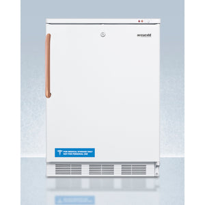 Accucold 24" Wide All-Freezer with Antimicrobial Pure Copper Handle 